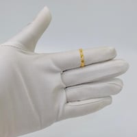 دبلة تصميم عالمي ذهب عيار 21