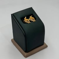 حلق ذهب عيار 21