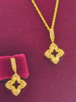 - طقم ذهب عيار 21