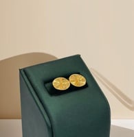 حلق ذهب عيار 21