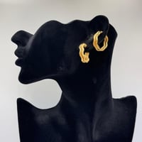 حلق ذهب عيار 18