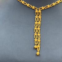 عقد ذهب تيفاني عيار 21