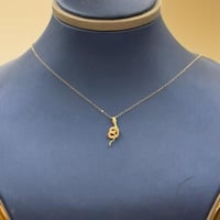 عقد ثعبان ذهب عيار 18