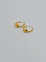 حلق ذهب عيار 22