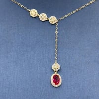 عقد ذهب عيار 18