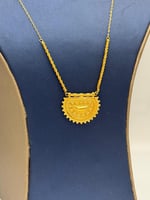 عقد البرقع ذهب عيار 21