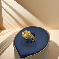 خاتم ذهب عيار 21