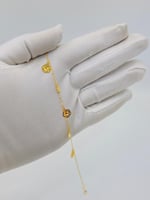 خلخال ذهب عيار 21