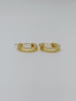 حلق ذهب إيطالي عيار 18