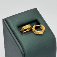 حلق ذهب عيار 21