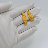 حلق جناح الصقر ذهب عيار 21