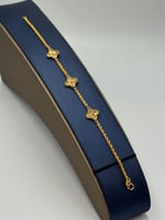 اسوارة وردة ذهب عيار 21