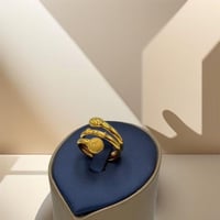 خاتم ذهب عيار 21