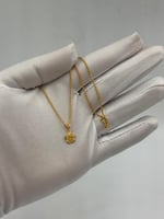 عقد ذهب عيار 21