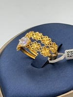 Engagement Ring 21K - خاتم خطوبة عيار 21