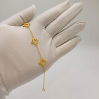 اسوارة تصميم عالمي ذهب عيار 21