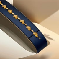 اسوارة قلب ذهب عيار 18