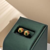 حلق ذهب عيار 21