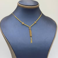 عقد ذهب عيار 21