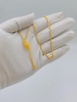 سبحة ذهب عيار 21