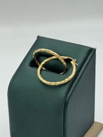 حلق ذهب عيار 18