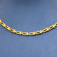 سلسال تصميم عالمي ذهب عيار 21