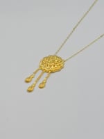 عقد كرسي جابر ذهب عيار 21