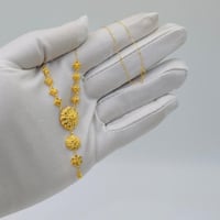 عقد كرسي جابر ذهب عيار 21