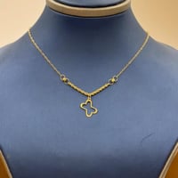 عقد ذهب عيار 21