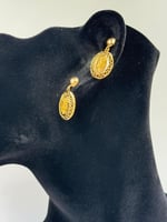 حلق سبايك ذهب عيار 21