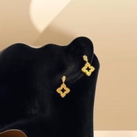 حلق تصميم عالمي ذهب عيار 21