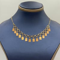 عقد رشرش ذهب عيار 21