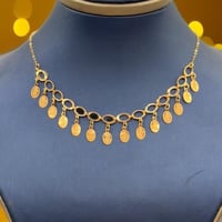 عقد رشرش ذهب عيار 21