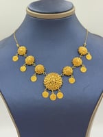 عقد كرسي جابر ذهب عيار 21