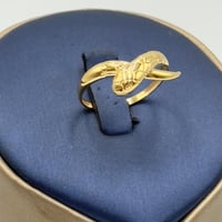خاتم ثعبان ذهب عيار 18