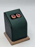 حلق الماس عيار 18