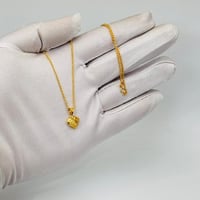 عقد ذهب عيار 21