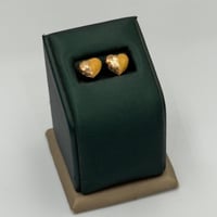 rحلق قلب ذهب عيار 18