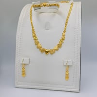 طقم ذهب عيار 21