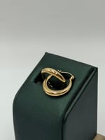 حلق ذهب إيطالي عيار 18