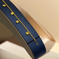 اسوارة قلب ذهب عيار 21