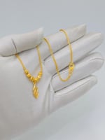 عقد ذهب عيار 22