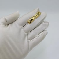 حلق تصميم عالمي ذهب عيار 18