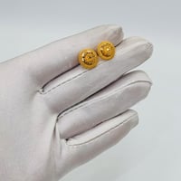 حلق ذهب عيار 21