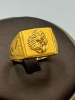 خاتم تصميم عالمي ذهب عيار 21