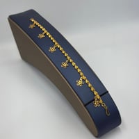 اسوارة وردة ذهب عيار 21