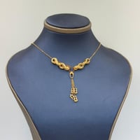 عقد فاخر ذهب عيار 21