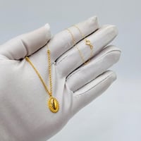 عقد البصمة ذهب عيار 21