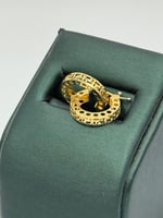 حلق ذهب إيطالي عيار 18