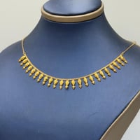 عقد ياسمينة ذهب عيار 21